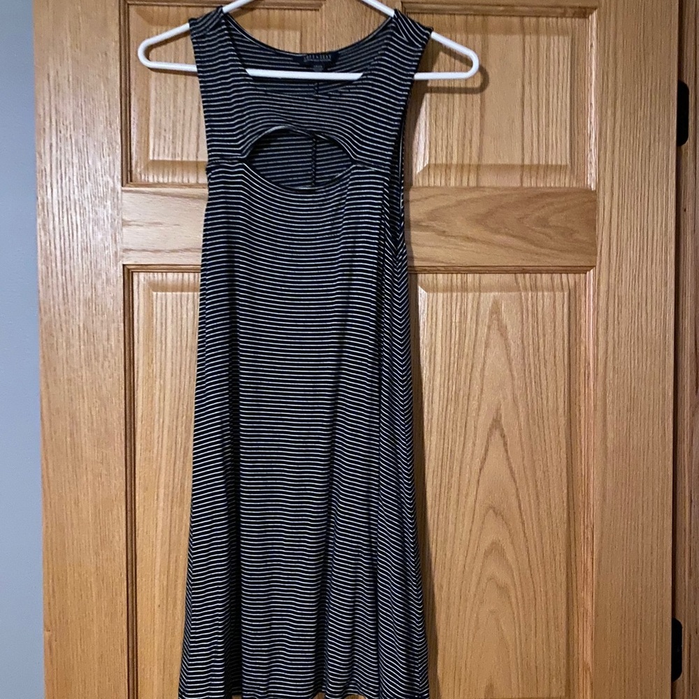 aerie striped dress size small